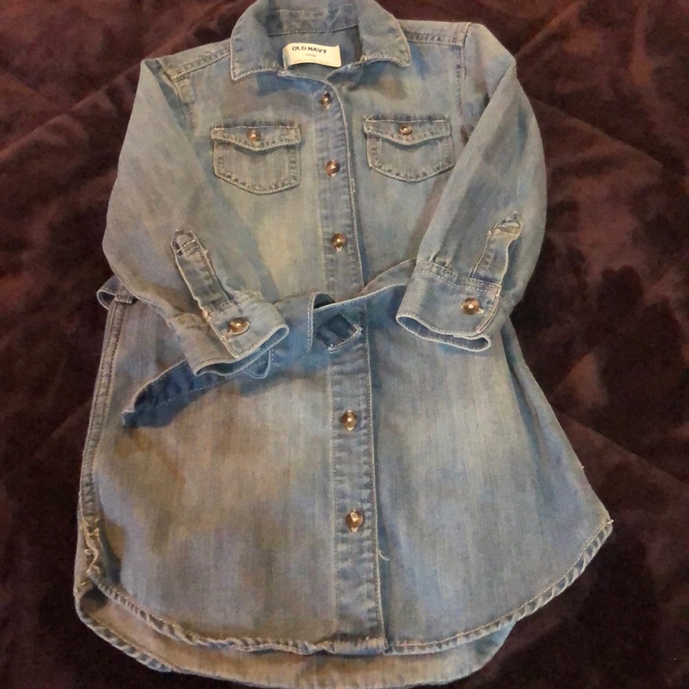 Denim Shirt Dress